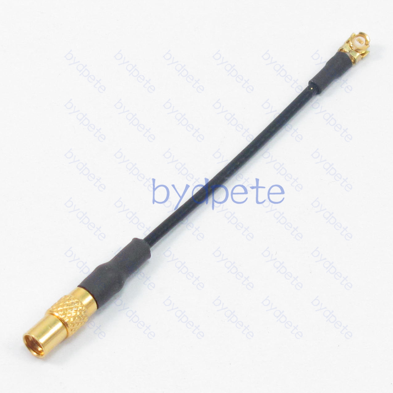 IPX IPEX U.FL UFL to mmcx female bulkhead 1.37mm pigtail Coax cable 50ohm bydpete